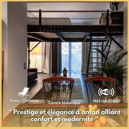 Manhattan Loft - Centre - 5 Mn A Pied Gare - Parking Prive - Patio Troyes Exterior foto